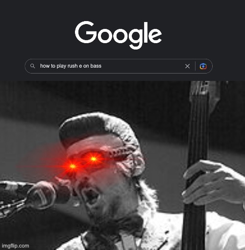 this one goes to my primusheads | image tagged in primus,les claypool,e,google | made w/ Imgflip meme maker