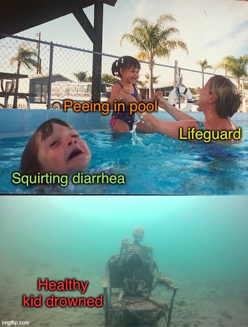 21st Century Pool Culture | image tagged in priorities,pool,lifeguard | made w/ Imgflip meme maker