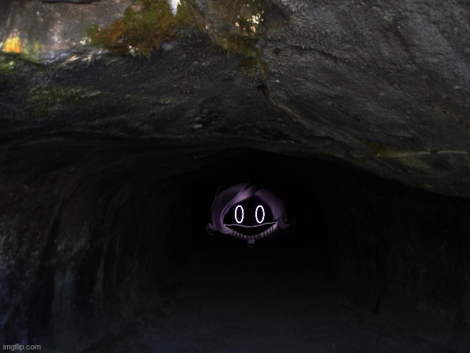 Creepy Drone in the cave | made w/ Imgflip meme maker