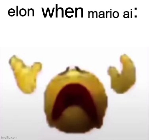 User When Offended: | elon mario ai | image tagged in user when offended | made w/ Imgflip meme maker