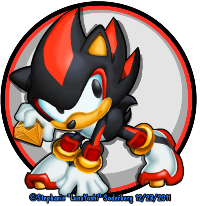 High Quality Shadow the Hedgehog (Classic) Blank Meme Template