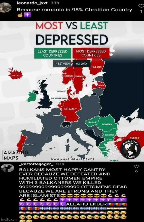 I’d be depressed too if I was a Turk. | made w/ Imgflip meme maker