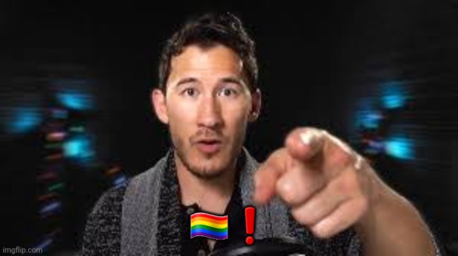 Markiplier pointing | ?️‍?❗️ | image tagged in markiplier pointing | made w/ Imgflip meme maker