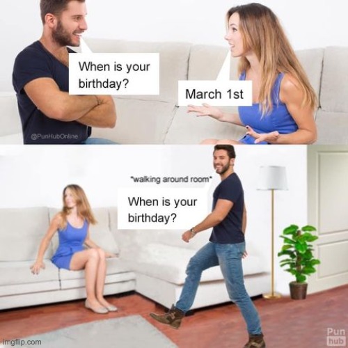 Happy March 1 | image tagged in bad pun | made w/ Imgflip meme maker