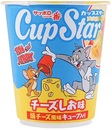 High Quality CupStar Tom & Jerry Cheese Ramen Blank Meme Template