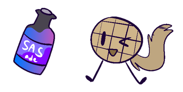 Sasade and Waffles Meme Template