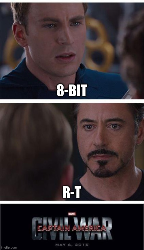 Literally me with the latest Brawl update. | 8-BIT; R-T | image tagged in memes,marvel civil war 1 | made w/ Imgflip meme maker