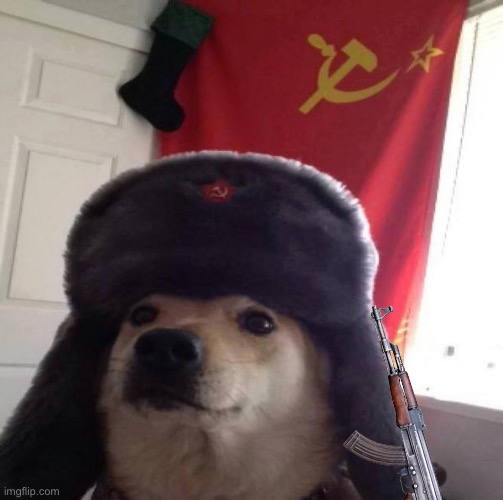 Russian Doge | image tagged in russian doge | made w/ Imgflip meme maker