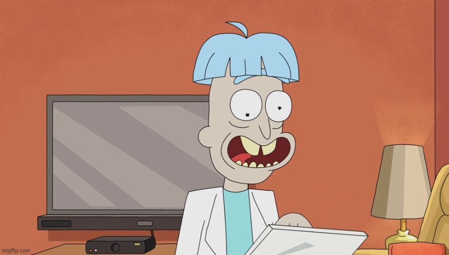 Doofus Rick | image tagged in doofus rick | made w/ Imgflip meme maker