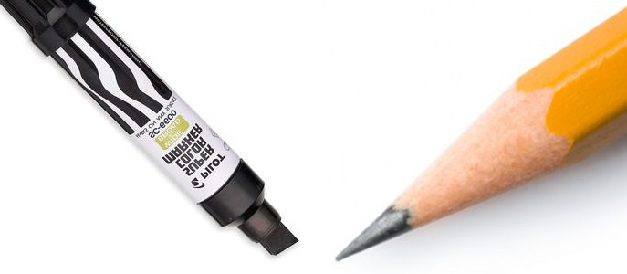 High Quality Marker vs Pencil Blank Meme Template