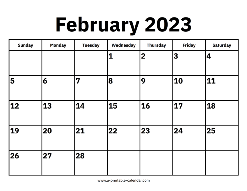 Februrary 2023 Blank Meme Template