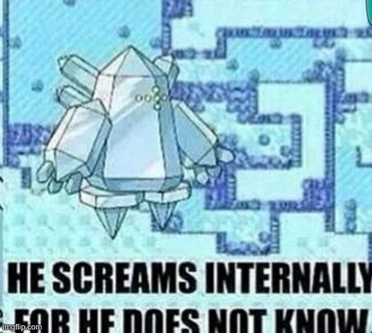 He screams internally for he does not know | image tagged in he screams internally for he does not know | made w/ Imgflip meme maker