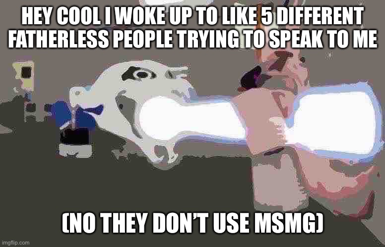 I haven’t been here for a long time what | HEY COOL I WOKE UP TO LIKE 5 DIFFERENT FATHERLESS PEOPLE TRYING TO SPEAK TO ME; (NO THEY DON’T USE MSMG) | image tagged in balls,anti furry | made w/ Imgflip meme maker