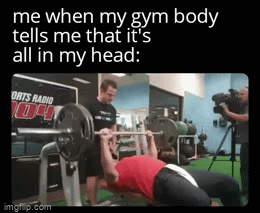 Image tagged in gifs,repost,memes,funny,gym,head - Imgflip