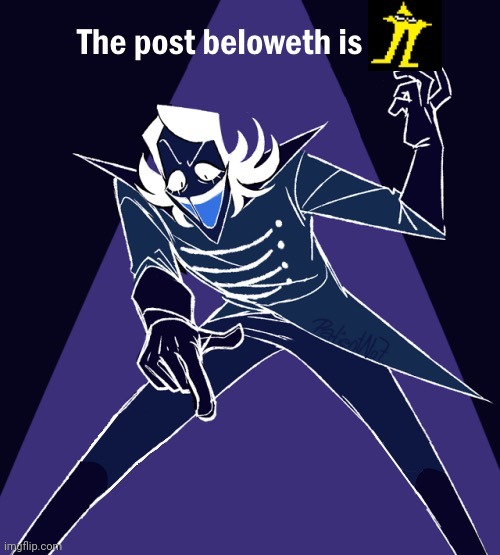 The post beloweth is Starwalker | image tagged in the post beloweth is starwalker | made w/ Imgflip meme maker