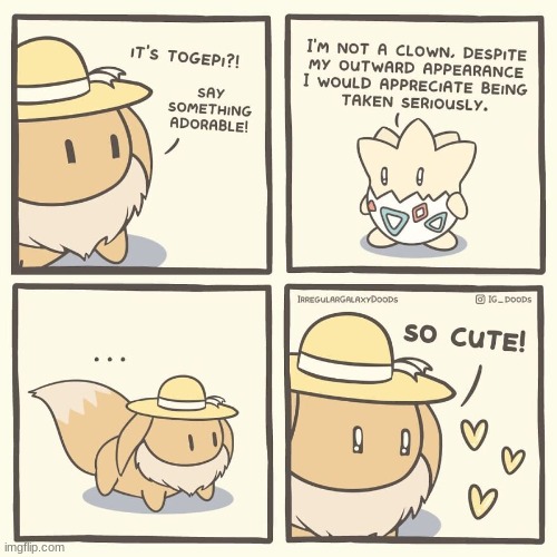 Poor Togepi | image tagged in pokemon | made w/ Imgflip meme maker