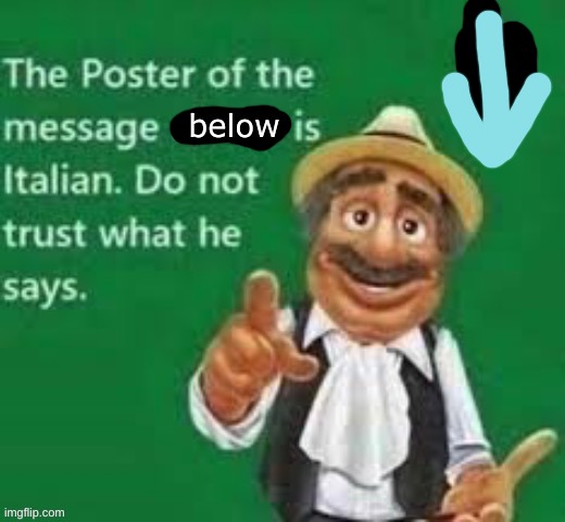 the | below | made w/ Imgflip meme maker