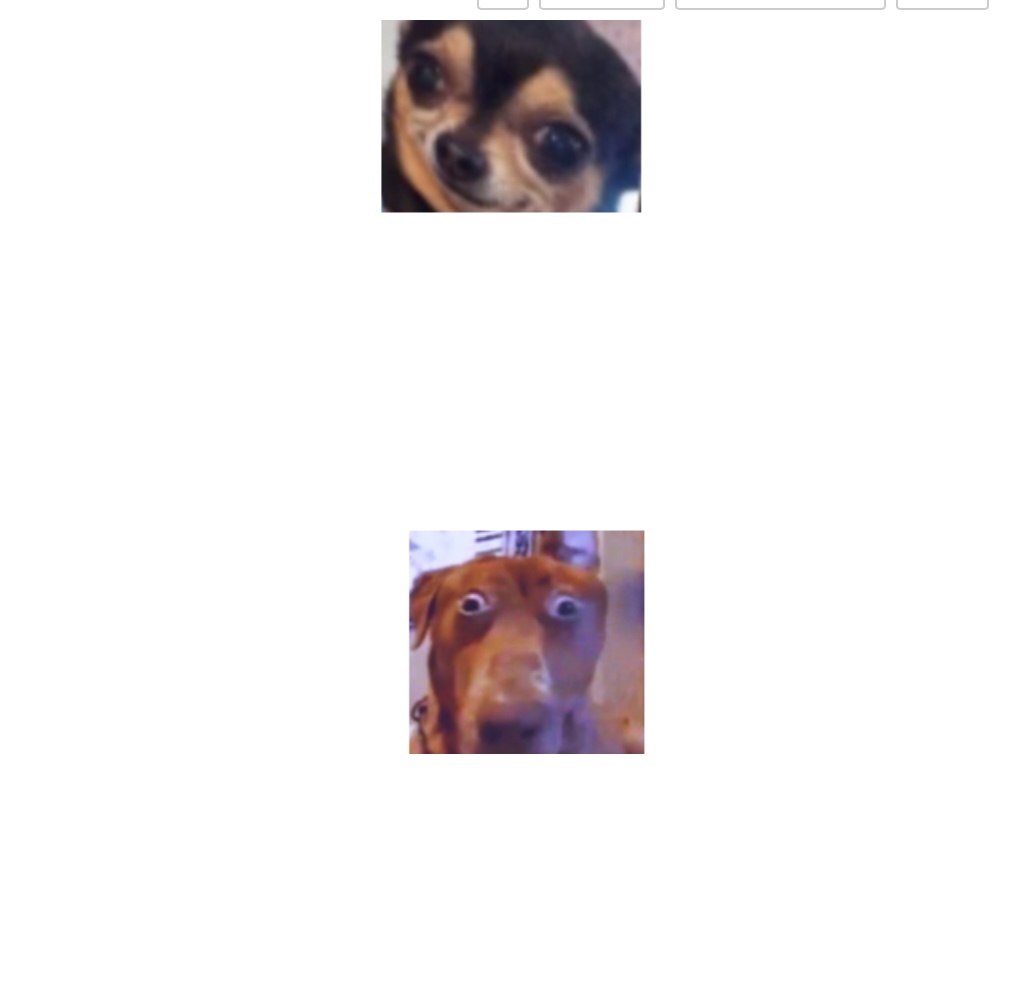 Smart doggo vs dum doggo Blank Meme Template