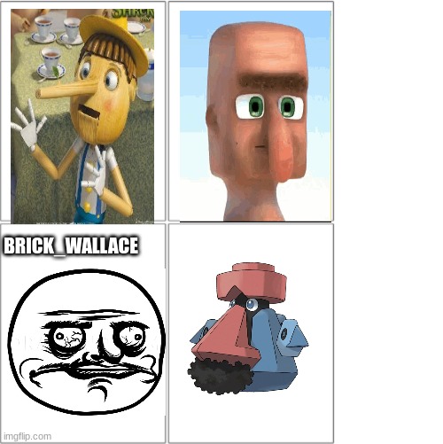 The 4 horsemen of noses | BRICK_WALLACE | image tagged in the 4 horsemen of | made w/ Imgflip meme maker