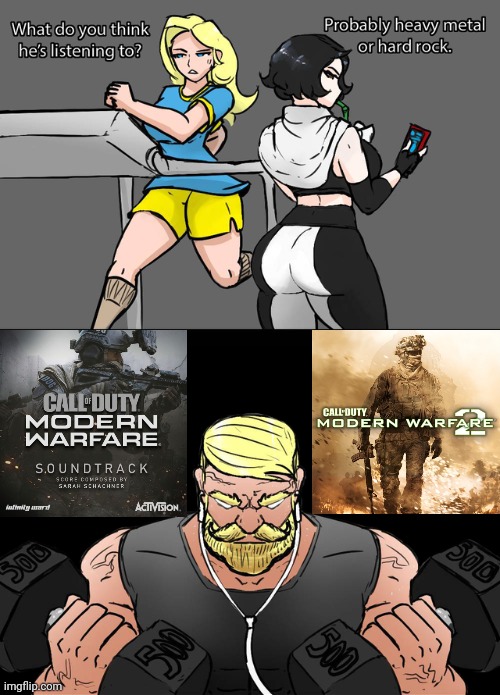 FR | image tagged in what do you think he's listening to,call of duty,theme | made w/ Imgflip meme maker
