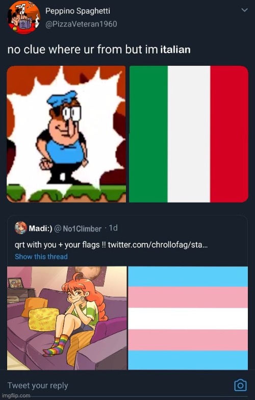 Based Peppino | made w/ Imgflip meme maker