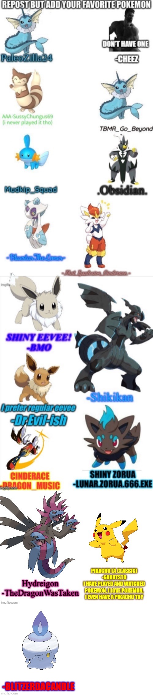 what a surprise | -BLITZERDACANDLE | image tagged in pokemon | made w/ Imgflip meme maker