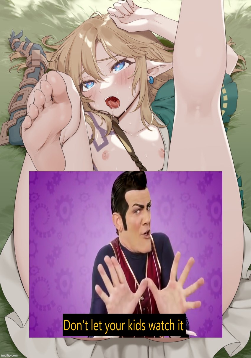 image tagged in totk,femboy | made w/ Imgflip meme maker