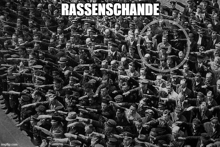 RASSENSCHANDE | image tagged in memes | made w/ Imgflip meme maker