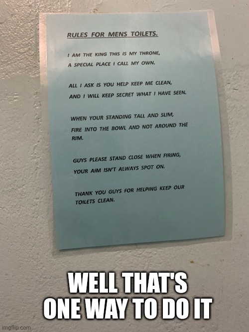 My friend found it | WELL THAT'S ONE WAY TO DO IT | image tagged in memes,you had one job | made w/ Imgflip meme maker