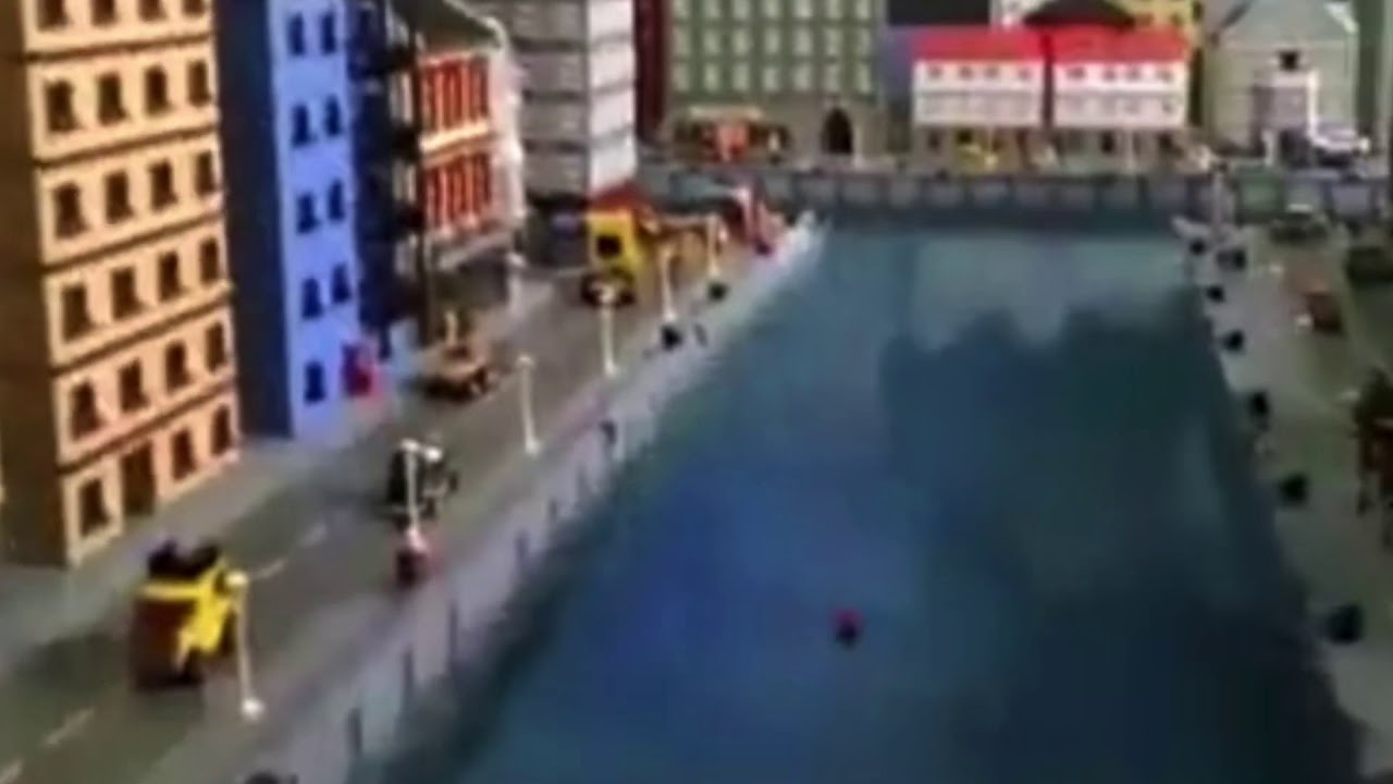 High Quality A man has fallen into the river in LEGO City! Blank Meme Template