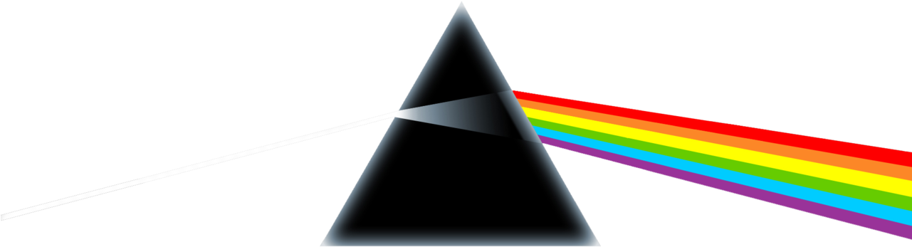 High Quality Dark side of The moon logo Blank Meme Template