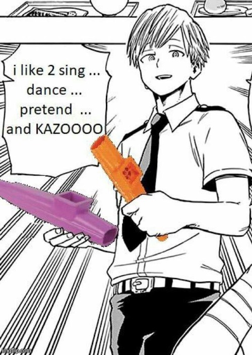 Monoma Kazoo kid canon | made w/ Imgflip meme maker