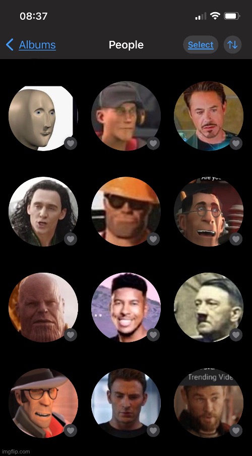 Oh ok my phone organized my memes | made w/ Imgflip meme maker