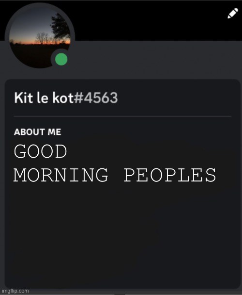 GOOD MORNING PEOPLES | made w/ Imgflip meme maker