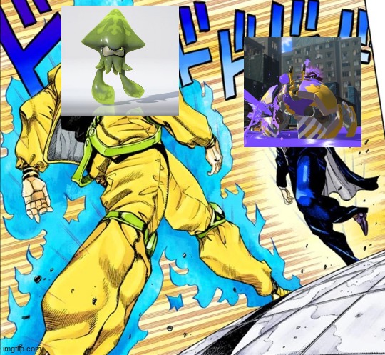 kraken is the best special in the game | image tagged in jojo's walk | made w/ Imgflip meme maker