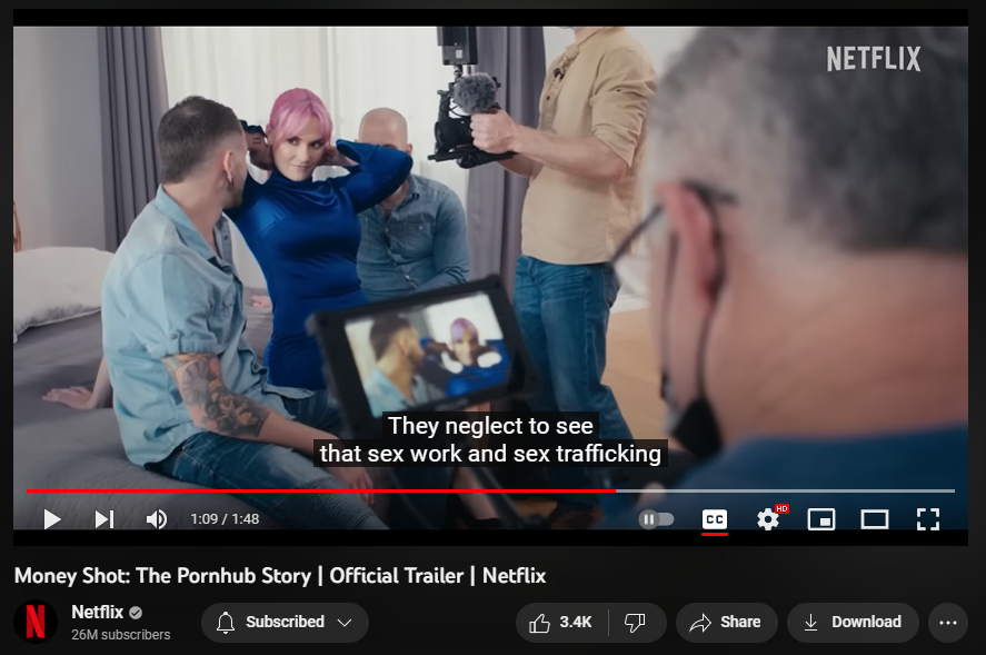 High Quality Money Shot: The Pornhub Story | Official Trailer | Netflix Blank Meme Template