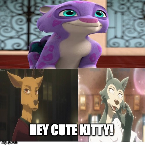 HEY CUTE KITTY! | image tagged in 2020 | made w/ Imgflip meme maker