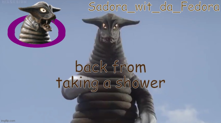 .jgtf | back from taking a shower | made w/ Imgflip meme maker