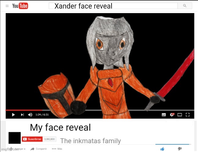 He finally revealed his face | Xander face reveal | made w/ Imgflip meme maker