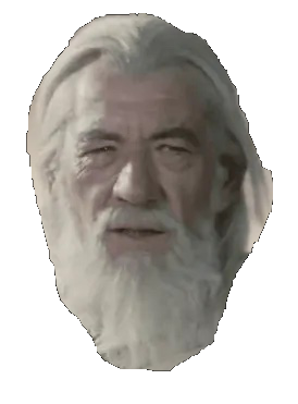 High Quality Gandalf the White Blank Meme Template
