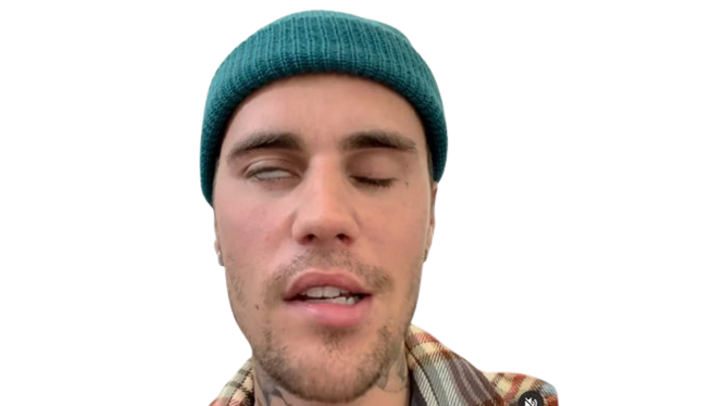 High Quality Justin Bieber - Vaccinated Blank Meme Template