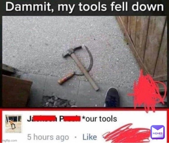 Our tools | image tagged in repost | made w/ Imgflip meme maker