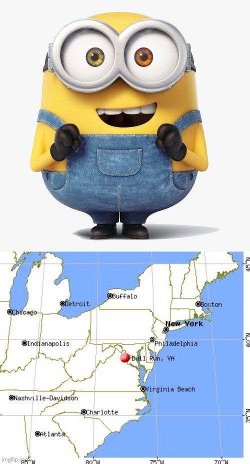 image tagged in bob minion,virginia | made w/ Imgflip meme maker