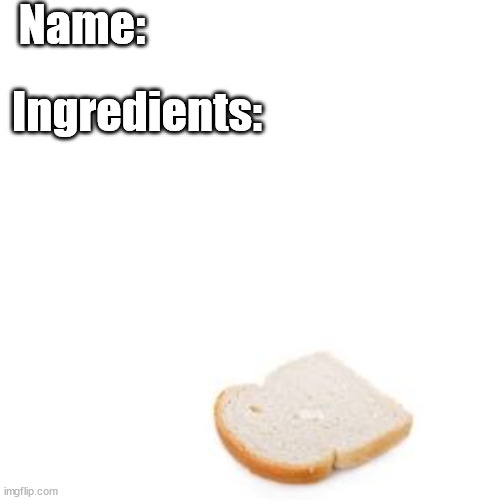 Blook's Samwich Template Blank Meme Template