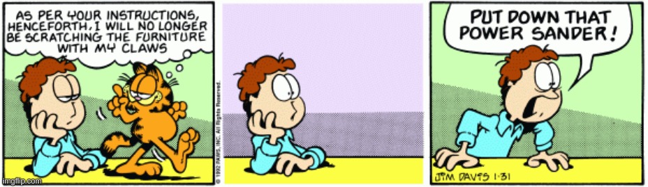 Garfield Comic #37 | image tagged in garfield,comics/cartoons | made w/ Imgflip meme maker