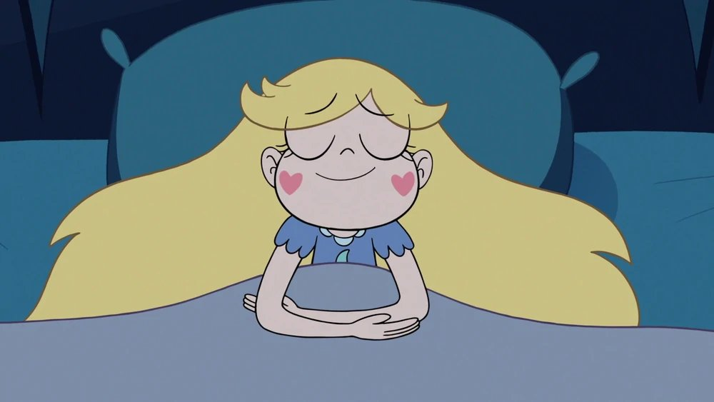 High Quality Star Butterfly Sleeping Blank Meme Template