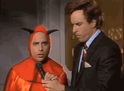 Jon Lovitz as the Devil on SNL Blank Meme Template