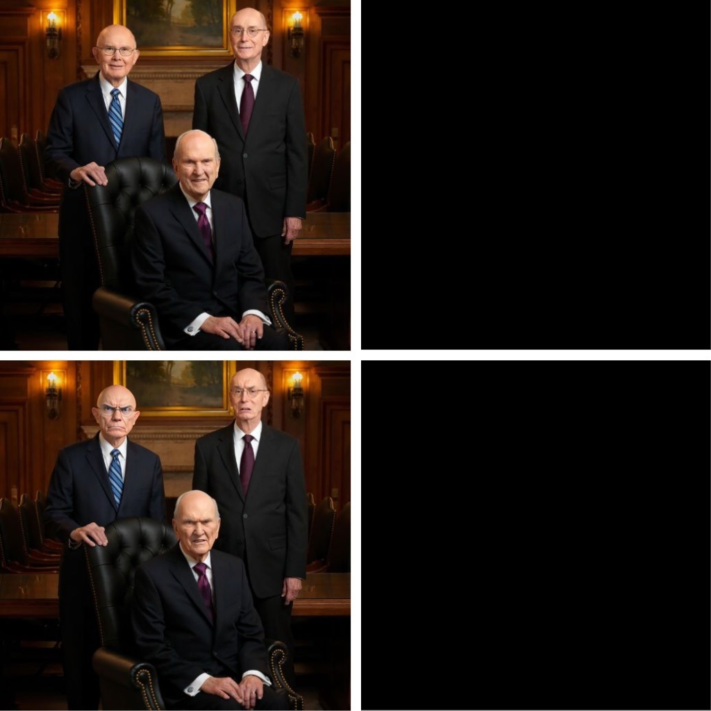 First presidency mad Blank Meme Template