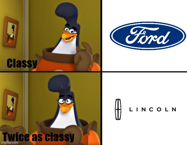 Me Seeing A Ford Vs. Me Seeing A Lincoln (SAME BRAND) | image tagged in funny,cars | made w/ Imgflip meme maker