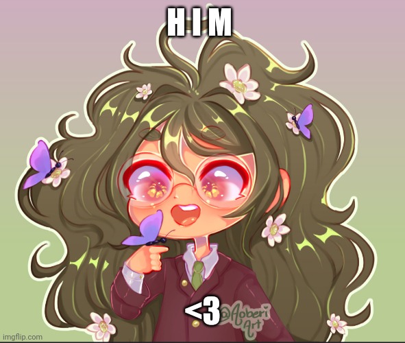 Chibi Gonta the best boy to help your soul | H I M; <3 | image tagged in chibi gonta the best boy to help your soul | made w/ Imgflip meme maker